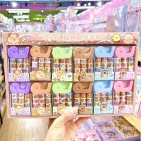 Juego de cintas Washi de la serie Capybara, pegatinas de papel de papelería japonesa, álbum de recortes, Adhesivo de dibujos animados, regalo de cumpleaños, 9 unids/set - details 0