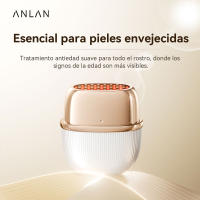 ANLAN Radiofrecuencia facial, Dispositivo de belleza RF multipolar, Lifting facial EMS, Reafirmación de la piel, Antiarrugas y antiedad, Masajeador de luz de 3 colores para el cuidado de la piel, Oro de 24 quilates - details 0