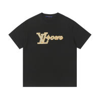 Nueva colección de verano con logotipo impreso frontal, camiseta deportiva de algodón puro con cuello redondo para hombre, camisa informal de estilo básico para pareja - details 0