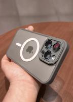 Funda magnética de lujo con armadura translúcida mate a prueba de golpes para iPhone 14, 13, 12, 11, 15 Pro Max Plus, funda de carga inalámbrica Magsafe - details 16