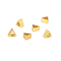Pulseras de Triángulo de Latón Dorado 18K Abalorios de Espaciado para Hacer Joyería DIY - details 19