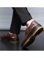 Sandalias de piel de vaca huecas de verano, sandalias ligeras transpirables para hombre, sandalias para exteriores, zapatos de playa cómodos informales de viaje para hombre de gran tamaño - details 4