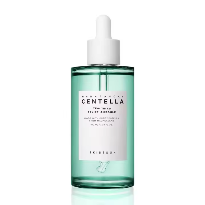 SKIN1004 Ampolla de alivio Tea-Trica 3.38 fl. oz, 100 ml, hidratación calmante para pieles sensibles - 1