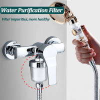 Kit de purificador de salida de agua Universal para baño, filtro de grifo para el hogar, colador de cabezal de ducha, filtro PP de algodón de alta densidad - details 1