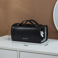 Neceser de maquillaje plegable y extraíble con bolsa de almacenamiento de gran capacidad, apto para viajes y salidas - details 5
