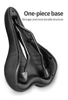 Plslis-cojín de asiento para bicicleta de montaña, carril guía 7x7, transpirable, ensanchado, cómodo e impermeable - details 7