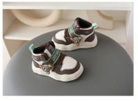 Zapatillas Deportivas de Caña Alta Primavera-Otoño Diseño Intermitente Giratorio de Molinos de Viento Zapatos Casuales Lindos para Niños Tesoro para Hombres y Mujeres - details 12