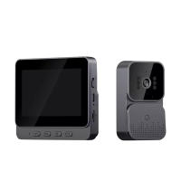 Camara De Video WiFi Puerta Inteligente Tuya Con Detección De Movimiento PIR Alarma IR Cámara HD Wireless Intercomunicador De Seguridad Para Hogar - details 6