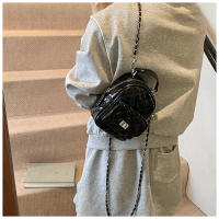 Versión coreana Xiaoxiangfeng Lingge mochila 2025 primavera nueva moda simple estudiante cadena de gama alta bolso de mujer - details 18