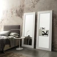 Espejo de Suelo, 166 x 66 cm, Roble Azteca, Espejo de Pared, Made in Italy - details 40