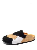 Xinziyu Private Label Zuecos de madera universales Tamaño 35-45 Color mezclado Cuero genuino Antideslizante Moda Corcho para mujeres y hombres - details 5