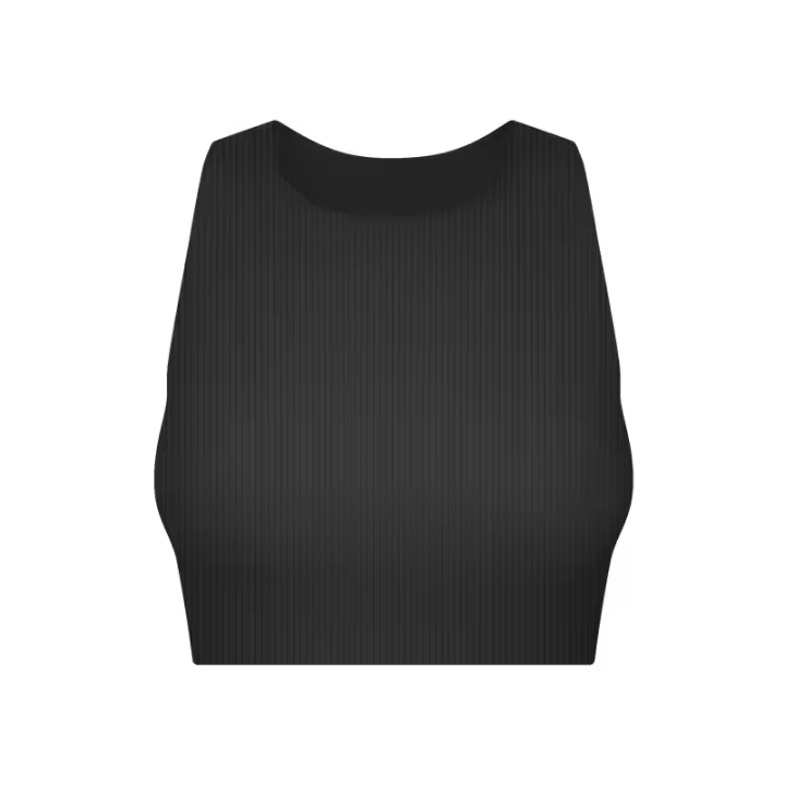 SHINBENE Top Deportivo de Cubierta Completa para Mujeres Ajuste Delgado, Alta Cuello, Largo Línea, Bra De Yoga y Gimnasio Athletico - 1