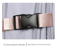 Borsa A Tracolla multifunción, artículo de larga distancia, Con Ricarica, USB, separación de Bagnato y Asciutto - details 9