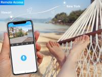 ToWell App 5G 2,4G 3MP sistema de cámaras de seguridad cámara PTZ interior detección de movimiento seguimiento automático IR cámaras de vigilancia de visión nocturna - details 7