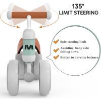 Bicicleta sin pedales para niños a partir de 1 año de equilibrio, juguetes para bebés de 1 año, bicicleta para bebés con 4 ruedas para bebés de 10 a 24 meses, primera bicicleta para niños y niñas como regalo - details 31