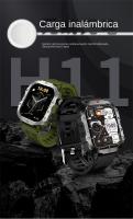 Reloj inteligente militar para hombres: llamada, monitor de frecuencia cardíaca, linterna, resistente y adecuado para uso en ext - details 0