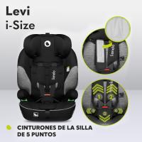 Silla infantil de coche 76-150 cm, Grupo 1 2 3, Protección Lateral, Reposacabezas ajustable de 10 etapas, Reposabrazos Cómodos, Respaldo Extraíble - details 4