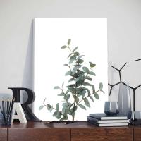 Cuadros de Pared Nórdicos de Agua Colorida en Lienzo con Marcos y Hojas de Planta Sage Verde 3pcs Decoración Moderna para Habitación Arte de Pared con Imágenes de DHROOM Material de Lienzo Sin Marco - details 12