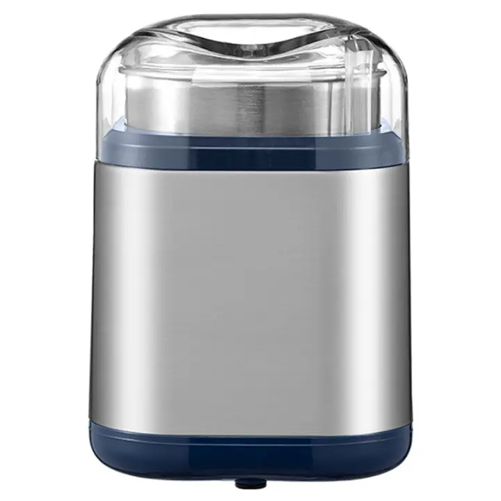 Trituradora de píldoras eléctrica, molinillo de tabletas vitamínicas, polvo fino, ideal para tubo de alimentación, enchufe estadounidense, adecuado para píldoras pequeñas o grandes - 1