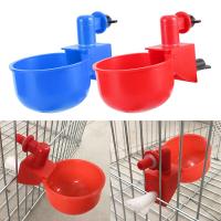 Taza de agua automática para pollo, Kit de bebedero de plástico para aves de corral, codorniz, Paloma, pájaro, jaula de conejo, bebedero para aves de corral, 5 piezas - details 0