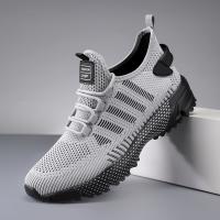 Zapatillas de deporte antideslizantes y transpirables para hombre: zapatillas informales y elegantes para actividades al aire libre de primavera/verano, jogging y entrenamiento en el parque - details 15