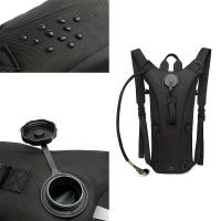 Mochila de Hidratación WUIING de 3 Litros - Bolsa Táctica para Agua con Correas Ajustables, Gran Capacidad para Senderismo, Ciclismo, Carrera y Escalada, Negra - details 3