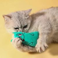 Juguete de Gato de Peluche Suave Expresión Linda de Cura Material de Peluche Corto - details 3