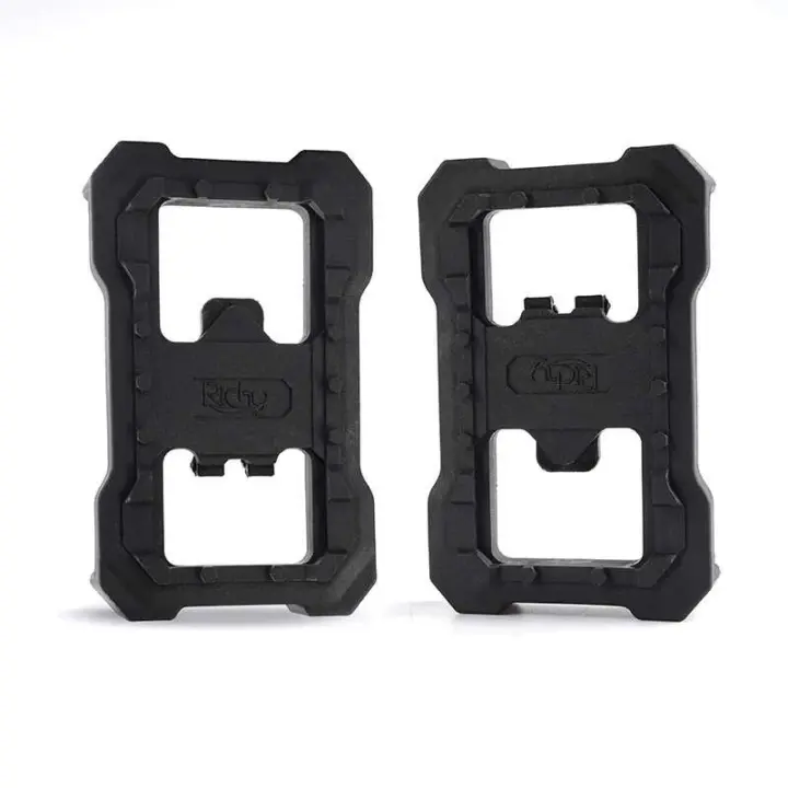 Adaptador de pedales de bicicleta planos con bloqueo de Pedal, plataforma automática, convertir para accesorios de bicicleta Shimano SPD - 1