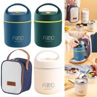 Taza de vacío hermética, fiambrera térmica, bolsa de almuerzo aislada, contenedor de alimentos, taza de sopa de acero inoxidable - details 1