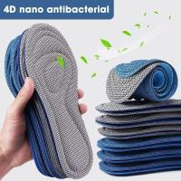 Pares De Plantillas De Espuma De Memoria Para Hombres Y Mujeres Nano Antibacteriano Insole Deportivo Para Suela Del Pie Almohadillas De Pie - details 1