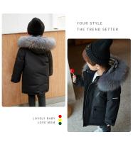 Chaqueta de Plumífero de Pato Blanco para Invierno 2025 Abrigo Exterior Cálido para Niños y Niñas - details 25