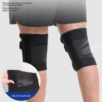 Rodillera profesional de recuperación rápida, banda protectora antideslizante, cinturón para rótula, absorción de golpes, rodillera deportiva elástica, entrenamiento - details 2