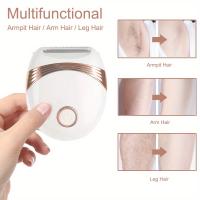 Afeitadora depiladora recargable para mujer, elimina el vello sin dolor de áreas sensibles, piernas, axilas y línea de Bikini - details 1