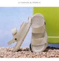 Sandalias de verano para hombre, zapatos informales, zapatillas para exteriores, chanclas para caminar en la playa, comodidad, diseñador de lujo, cuero ligero de moda - details 8