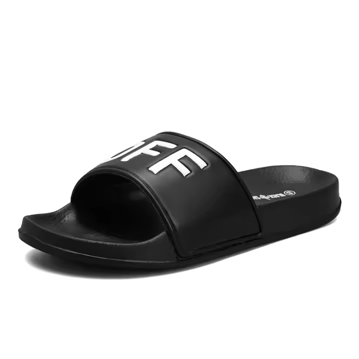 Zapatillas de verano para hombre, chanclas suaves, Unisex, para exteriores, ocio, cómodas sandalias antideslizantes para la playa, chanclas planas para baño interior - 1