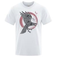 Camiseta de Manga Corta para Hombre, Ropa Informal con Estampado de Leyenda Vikinga Ragnar, Marca, Estilo Hiphop, Verano 2022 - details 12