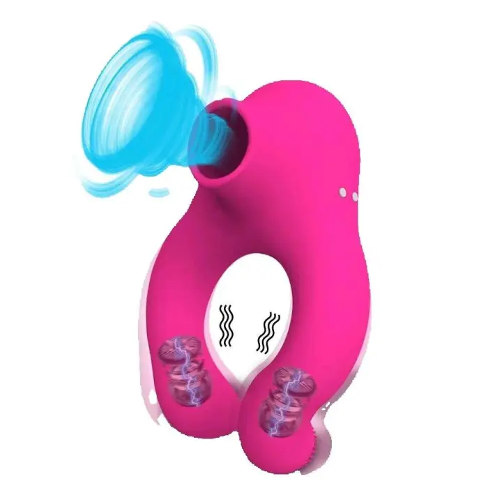 Leten-vibrador estimulador del clítoris para mujeres, succionador de clítoris, retraso sexual, eyaculación, anillo alargador de pene, juguetes para hombres y parejas - 1