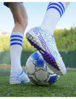 Zapatos de fútbol para hombre, botas de fútbol para exteriores, zapatos de tacos de fútbol para niños, zapatillas de entrenamiento antideslizantes transpirables, entrenadores de Futsal de césped - details 27