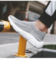 Zapatos para hombre 2025, zapatillas deportivas informales a la moda, mocasines transpirables para exteriores, zapatos de calcetín para hombre, zapatos para correr de talla grande para hombre - details 9