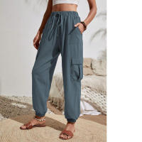 Pantalones blancos Mujer Transpirables, Adecuados para uso diario en - details 33