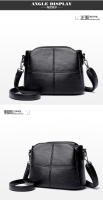 Bolso pequeño de moda tipo cubo, de cuero suave, nueva versión coreana, estilo simple, bolso bandolera de hombro, bolso informal. - details 13