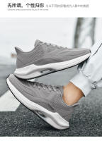 Zapatos de moda tejidos voladores de palomitas de maíz para deportes nuevos transpirables de verano para hombres, zapatos para correr de malla informales para mujeres - details 17