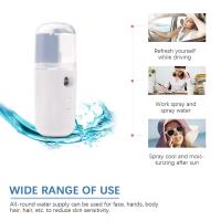 Minivaporizador Facial para mujer, pulverizador nebulizador USB, Humidificador hidratante, herramienta de belleza para el cuidado - details 4