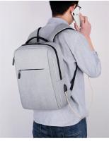 Mochila de negocios para hombre, versión coreana, bolsa de viaje de moda, mochila informal para estudiantes, minimalista y a la - details 14