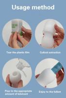 Entrenador Portátil de Masajes Juguete Sexual para Adultos de Silicona Extensible - details 13