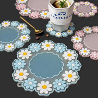 Mantel de Comedor Kawaii Margarita Almohadillas Aislantes para Platos Posavasos Antideslizantes para Taza de Té, Mug de Leche, Mug de Café Decoración de Cocina y Comedor - details 7