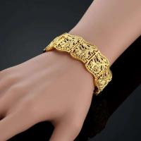 Pulsera gótica Vintage de hoja k para hombre y mujer, joyería Retro de Color, cadena de oro bonita Punk, regalo de Navidad - details 4