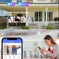 Cámara WIFI Tuya para interiores, monitor de bebé de 5MP, conversación bidireccional, Zoom 4X PTZ 360 °    Las cámaras de vigilancia admiten Alexa Google Smart Life - details 11