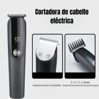 Juego de cortapelos profesional y recortadora MS-806 recortadora todo en uno, Kit 8 en 1 para afeitado masculino, recorte de barba, corte de pelo, nariz, orejas y más, con lámina ultraafilada, estuche, recargable - details 7