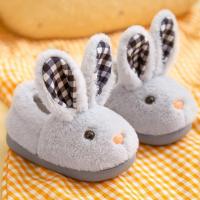 Zapatillas de Peluche de Conejo para Niños Calzado de Interior Cálido para Invierno - details 0